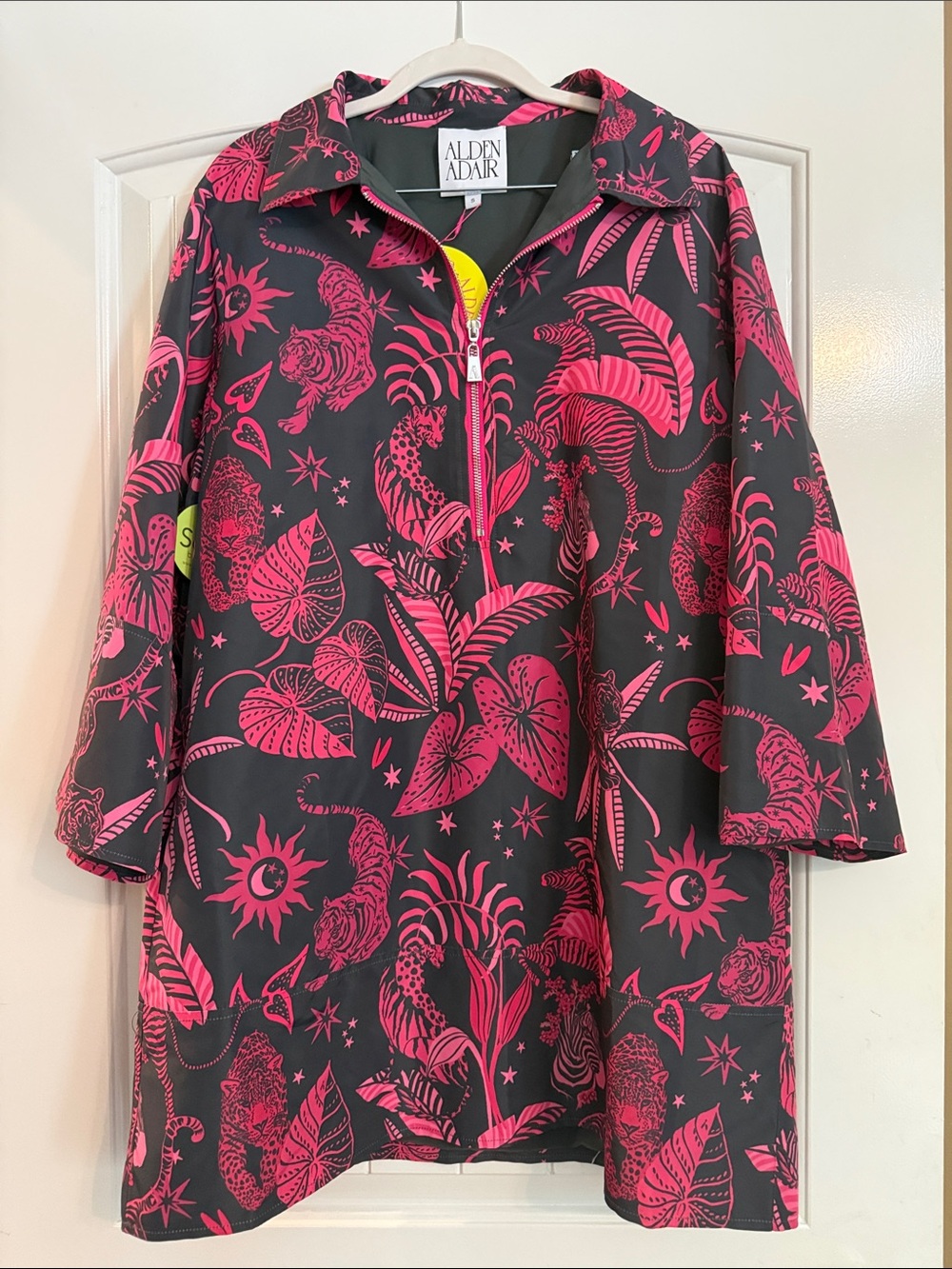 Alden Adair Dakota Dress in Zebra Lounge